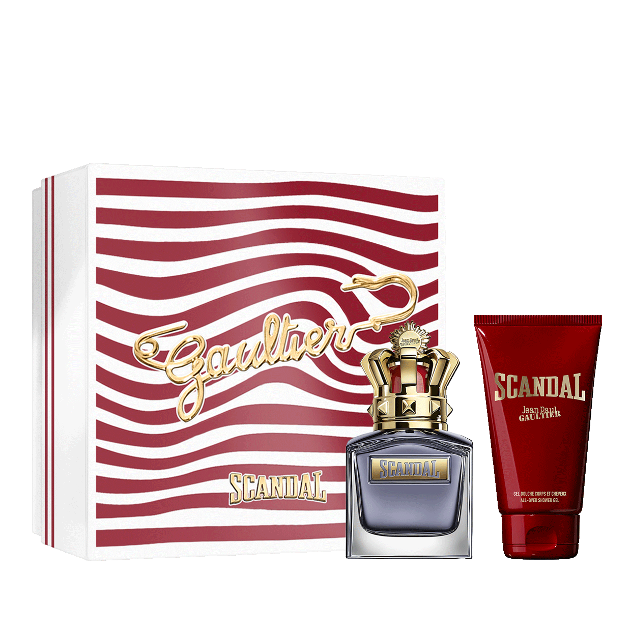 JPG SCANDAL FOR HIM EDT 50ML + SG75 VD24