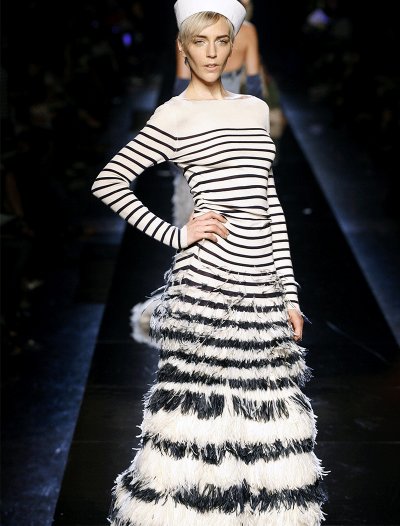 Jean paul gaultier marinière femme outlet