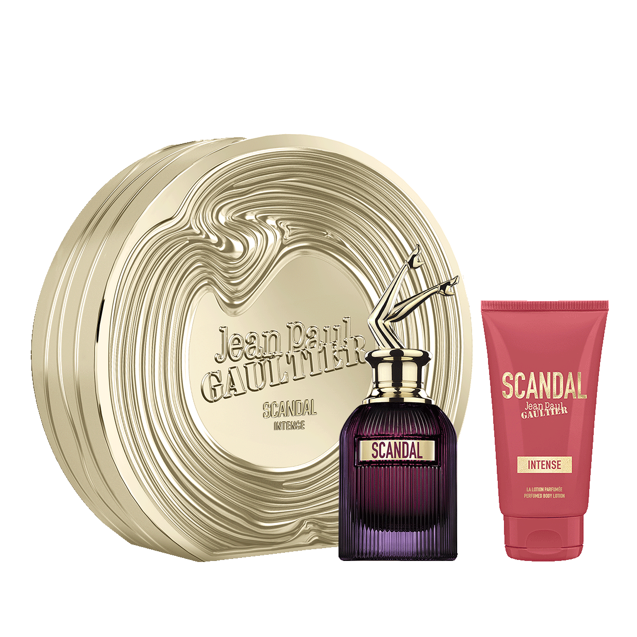 Scandal Intense 2.7 oz and Body Lotion 2.5 oz Gift Set ⋅ Jean
