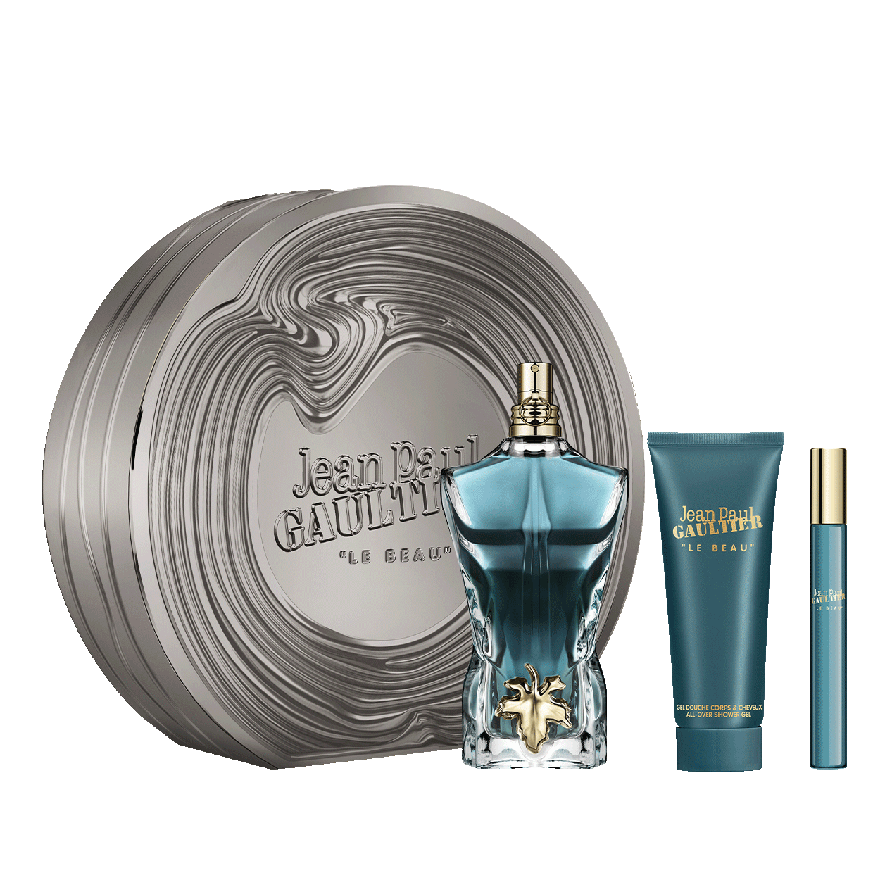 Le Beau 4.2 oz, Shower Gel 2.5 oz and Travel Spray Gift Set